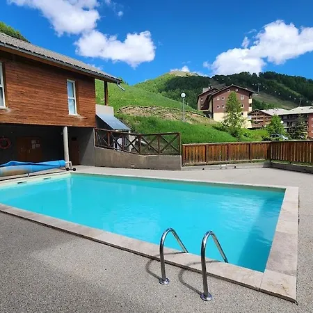 Appartement 2,3 Pieces Avec Piscine L'Ete Apartmán Allos
